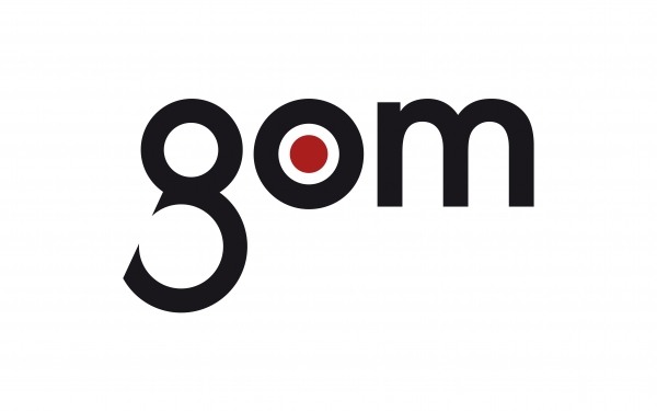 Gom logo 3D